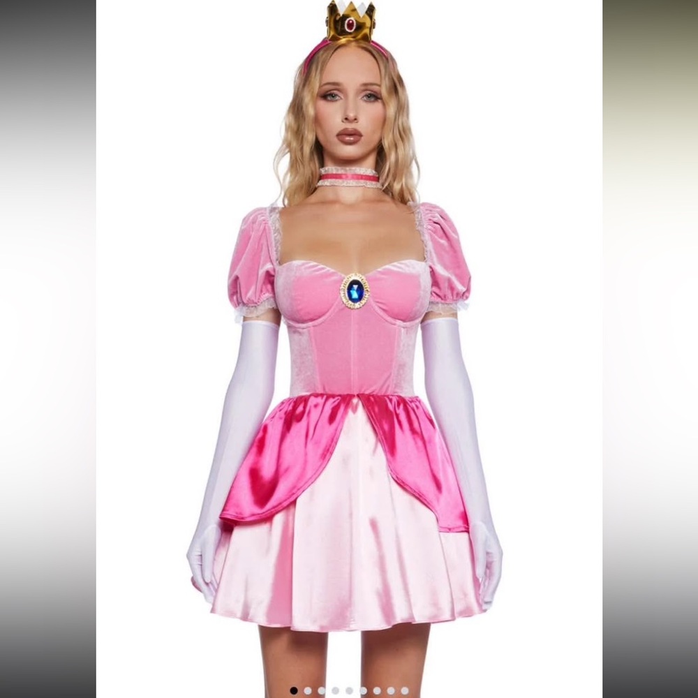 Dolls Kill Pink Princess Costume